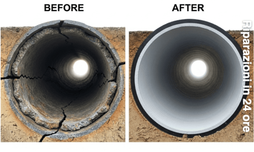 Risanamento Tubi Negrar - Relining Riparazione senza scavo